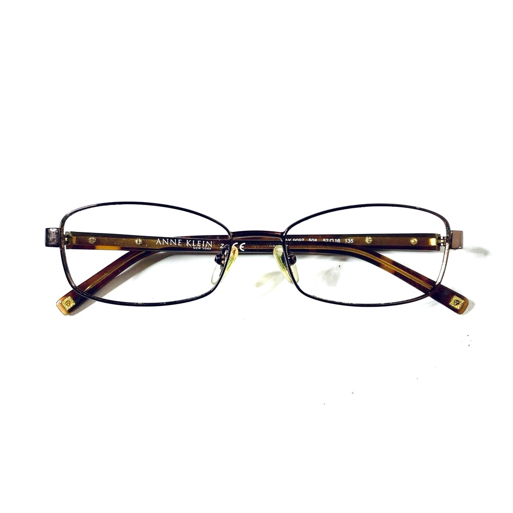 Anne Klein Brown Rectangular Glasses - image 6